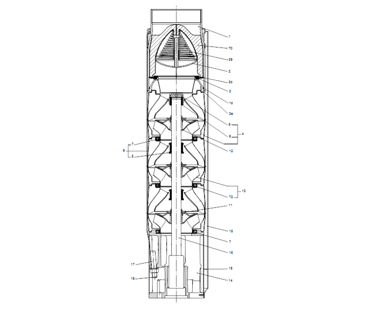 GRUNDFOS Unterwasserpumpe SP 160-5 Nr. 20024305