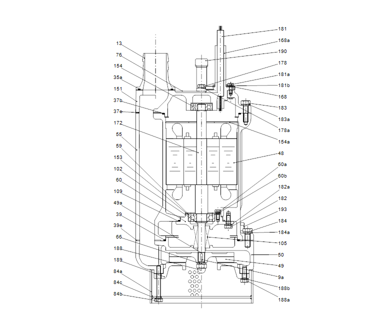 GRUNDFOS Tauchmotorpumpe DWK.O.6.50.22.5.0D Nr. 96922645