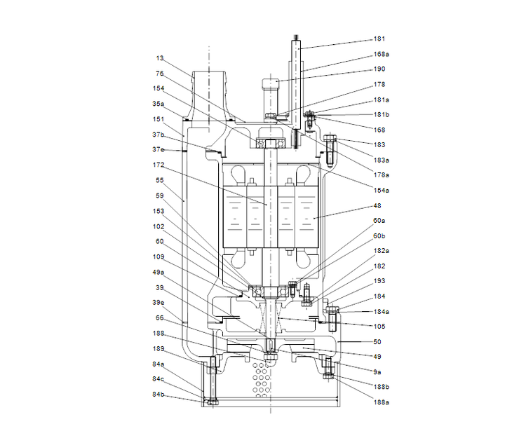 GRUNDFOS Tauchmotorpumpe DWK.O.6.50.22.5.0D Nr. 96922645