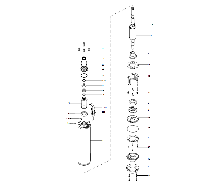 GRUNDFOS Unterwasserpumpe SP 95-6 Nr. 19001906