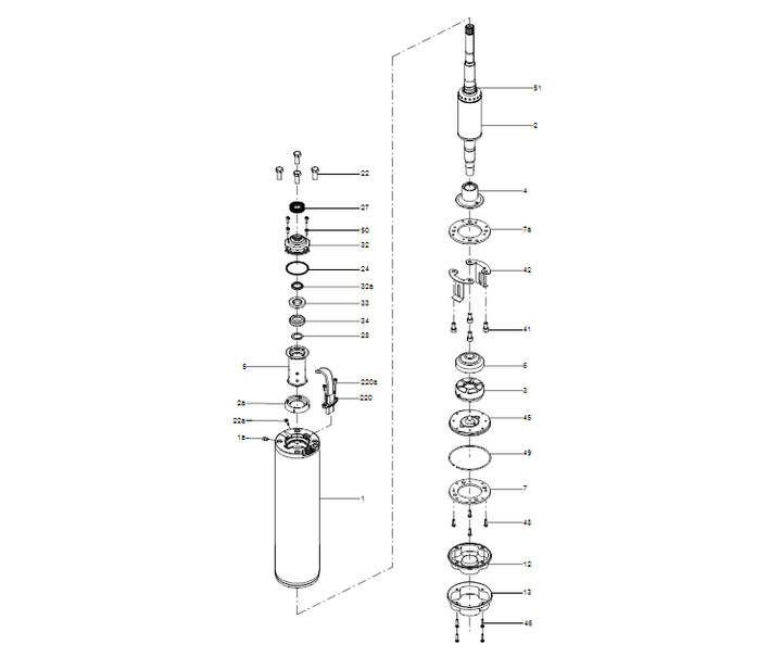 GRUNDFOS Unterwasserpumpe SP 95-6 Nr. 19001906