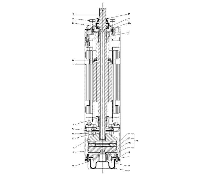 GRUNDFOS Unterwasserpumpe SP 95-6 Nr. 19001906