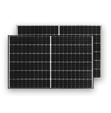 EGing PV Solarmodul EG-425NT54-HLV Mono N-Typ 108 425W Schwarzer Rahmen