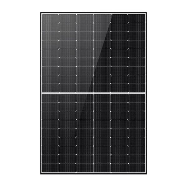 LONGi Solar Solarmodul Hi-MO5 LR5-54HIH-405M Mono Half Cut 405W Schwarzer Rahmen