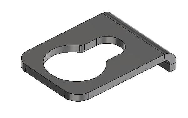 SL Rack Potential-Ausgleichsblech f. Trapezdach