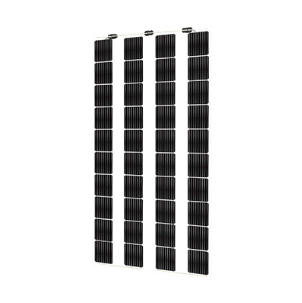 SOLITEK Solarmodule SOLID BIFACIAL 245W FRAMELESS, TRANSPARENT