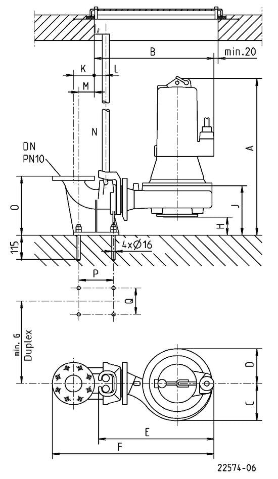 JUNG PUMPEN MultiFree-Pumpe 25/4 BW1, Ex - Art. JP09459