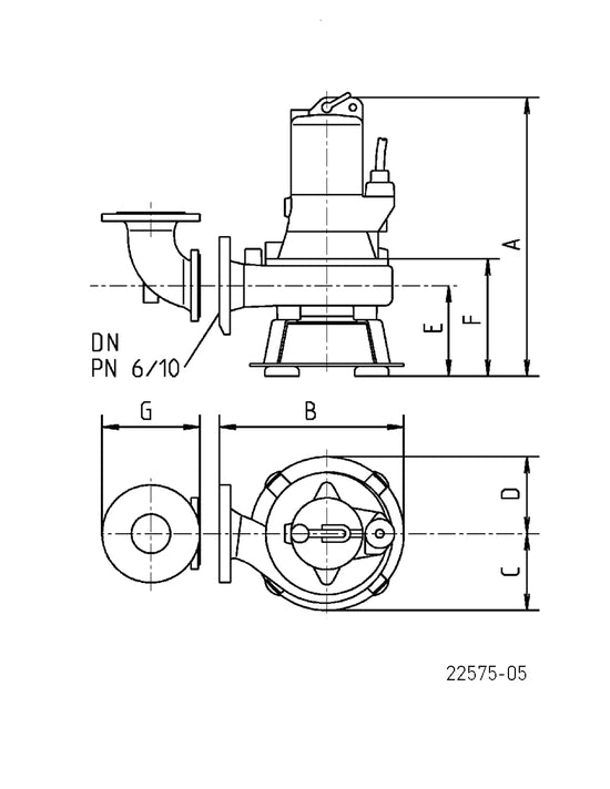 JUNG PUMPEN MultiFree-Pumpe 55/4 BW2 - Art. JP48267