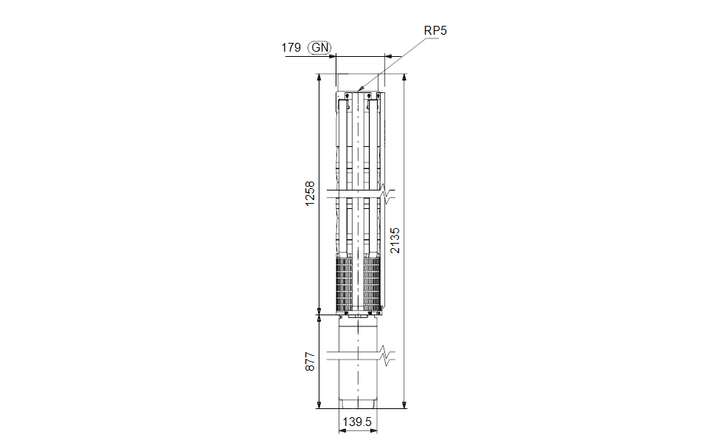 GRUNDFOS Unterwasserpumpe SP 95-6 Nr. 19001906