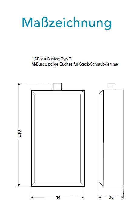 Sensus AMR-Systeme M-Bus Mikro-Master für max. 10 Geräte/ mit USB Anschluss