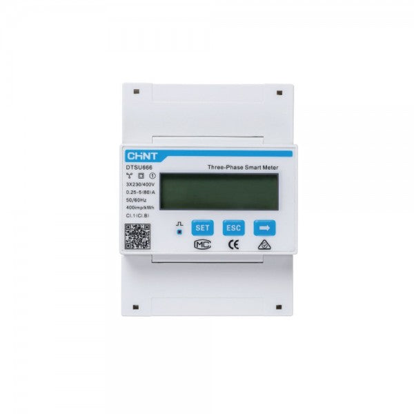 Solarics_SUNGROW Wechselrichter 3-PHASE METER DTSU666 3-PHASIGER ENERGIEZÄHLER, DIREKTE MESSUNG