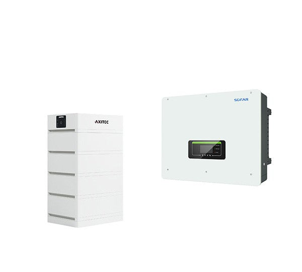 Solarics_AXITEC + SOFAR Solarspeicher AXISTORAGE LI SV1 13.5 + HYD 20KTL-3PH HYBRID-WR HV-SPEICHERSYSTEM, 13,5 KWH NUTZBAR, 3-PHASIG