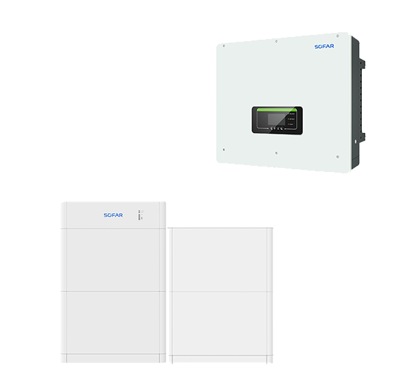 Solarics_SOFAR Solarspeicher BTS E20-D5 + HYD 15KTL-3PH HYBRID-WR HV-SPEICHERSYSTEM, 19,0 KWH NUTZBAR, 3-PHASIG