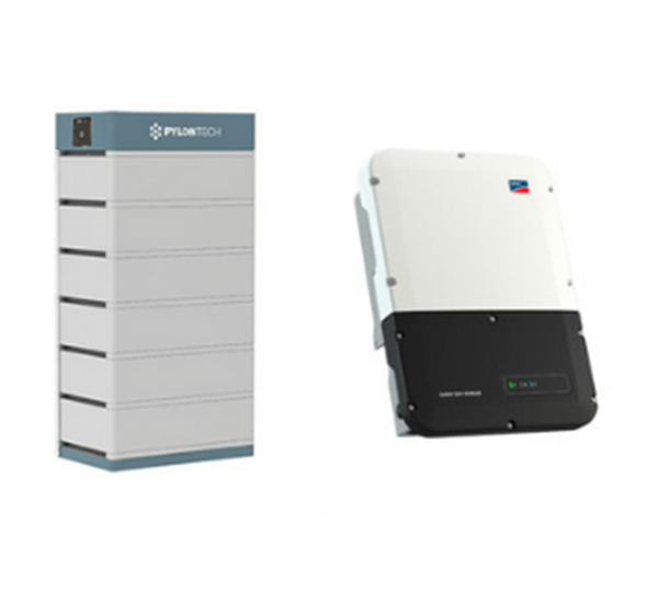 Solarics_PYLONTECH + SMA Solarspeicher SMA SBS 5.0 + PYLONTECH FORCE H1 20.2 HV-SPEICHERSYSTEM, 20,2 KWH NUTZBAR, 1-PHASIG