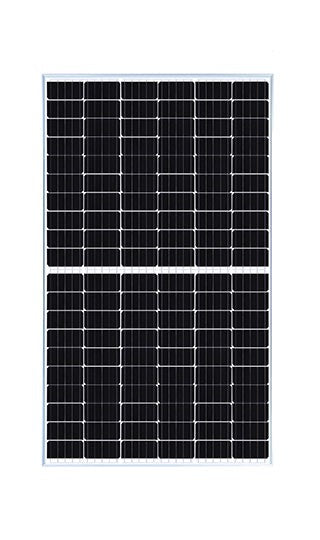 LUXOR SOLAR Solarmodule ECO LINE HALF-CELL M120/380W EVO2, RAHMEN SILBER, FRONT WEISS