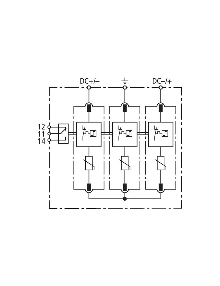 DEHN Überspannungsschutzgerät DC 1200 V FM Typ 2