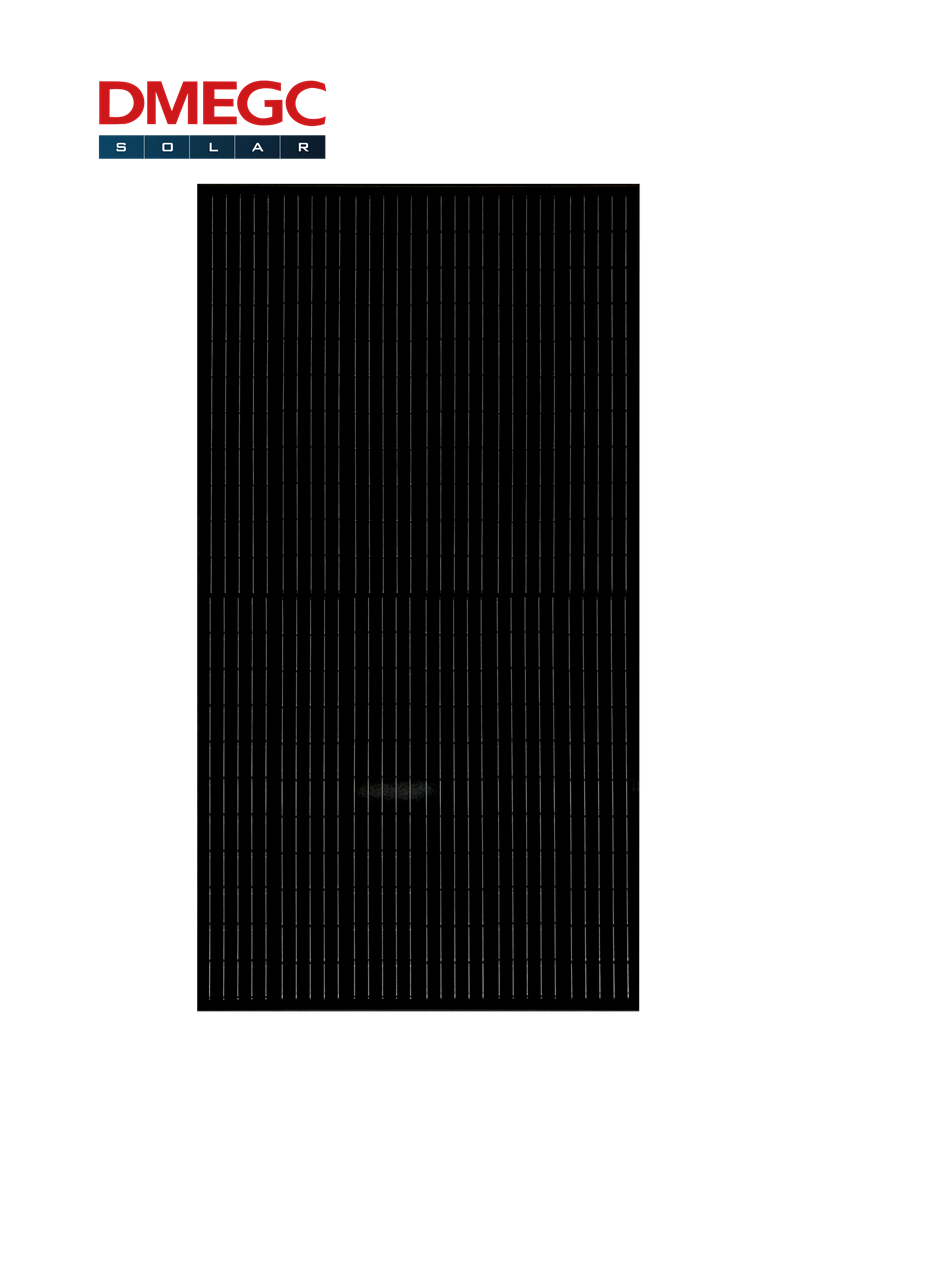 DMEGC Solarmodul DMH405M10-54HBB Mono Halbzelle 405W Vollschwarz