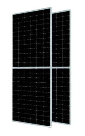 JA SOLAR Solarmodul JAM72D30-545/MB Bifacial Mono Perc Half-Cell 545W Silberner Rahmen