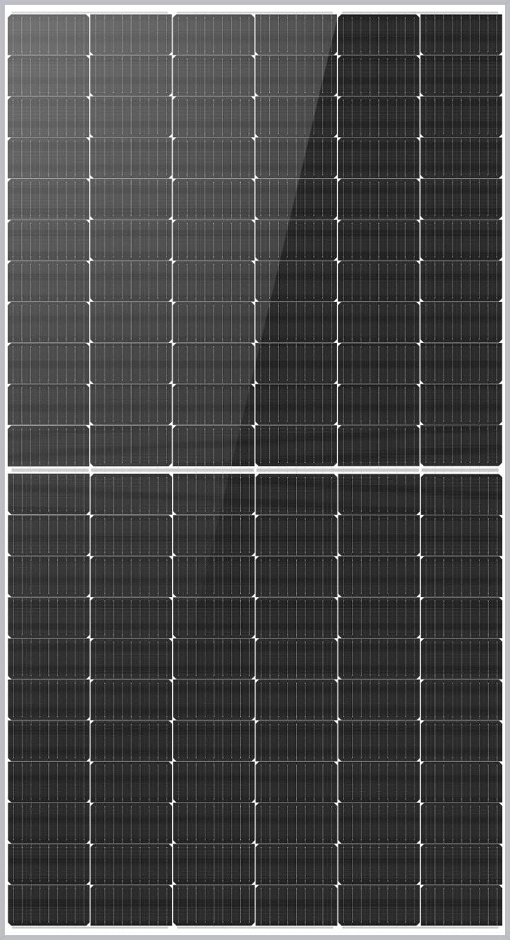 LONGi Solarmodul Mono 500 Silberrahmen Perc Half Cut