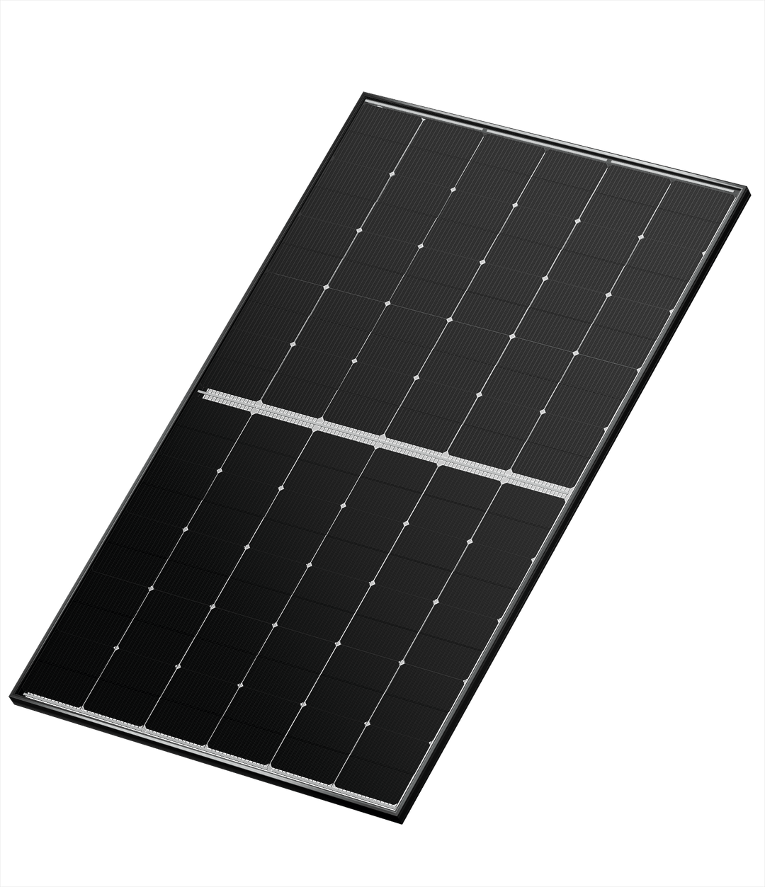 Meyer Burger Solarmodul Glass 375Wp HJT bifacial Schwarzer Rahmen