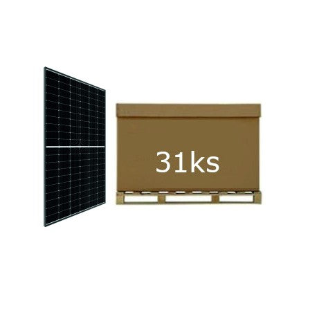 München Solarmodul MSMD450M6-72 450 Wp Schwarzer Rahmen PALETTE Brünn 31 Stück