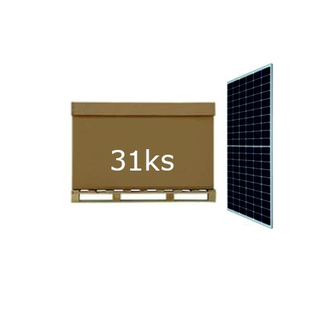 München Solarmodul MSMD450M6-72 450 Wp Silberrahmen PALETTE Brünn 31 Stück