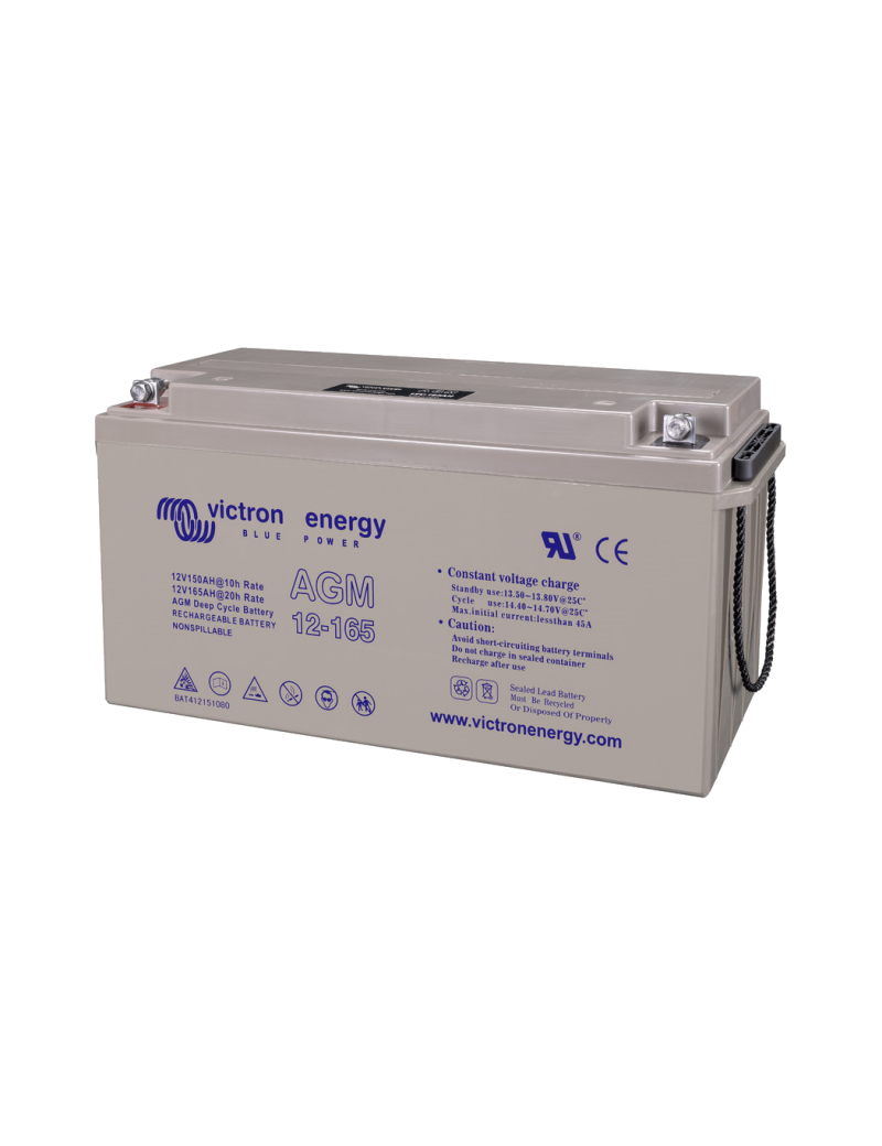 Victron Energy Batterie AGM Deep Cycle M8 12 V/165 Ah