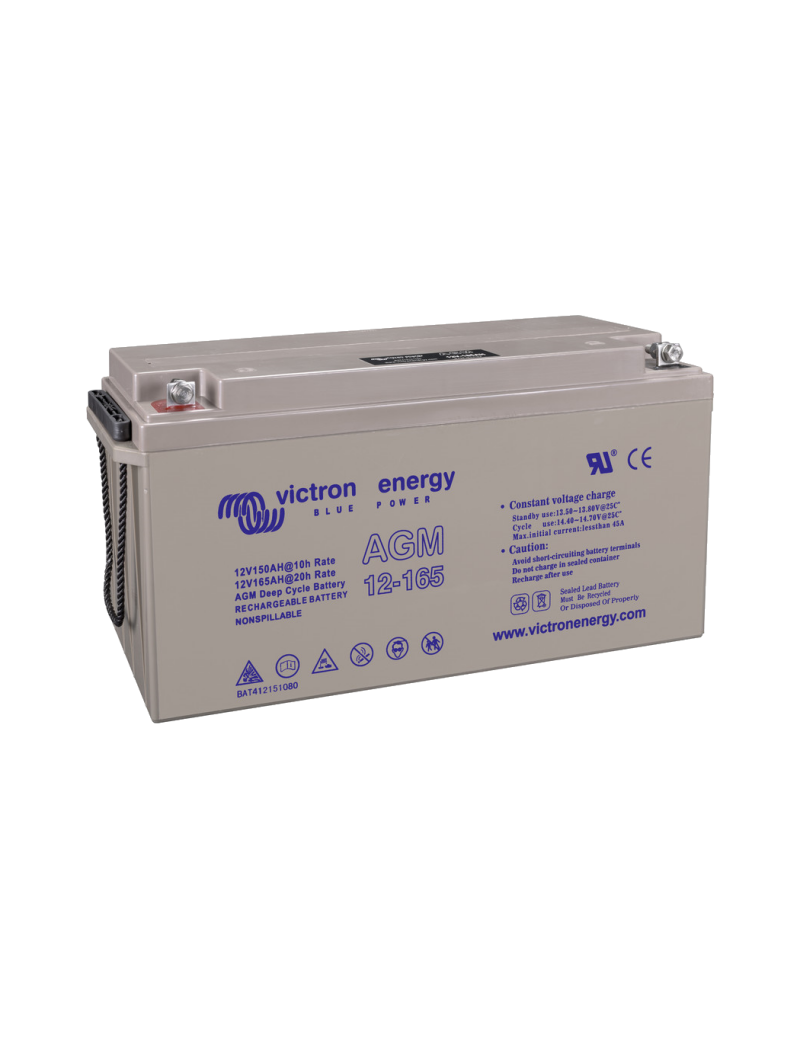 Victron Energy Batterie AGM Deep Cycle M8 12 V/165 Ah