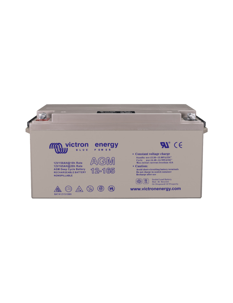 Victron Energy Batterie AGM Deep Cycle M8 12 V/165 Ah