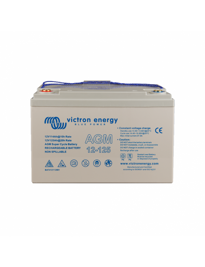 Victron Energy Batterie AGM Super Cycle M8 12 V/125 Ah