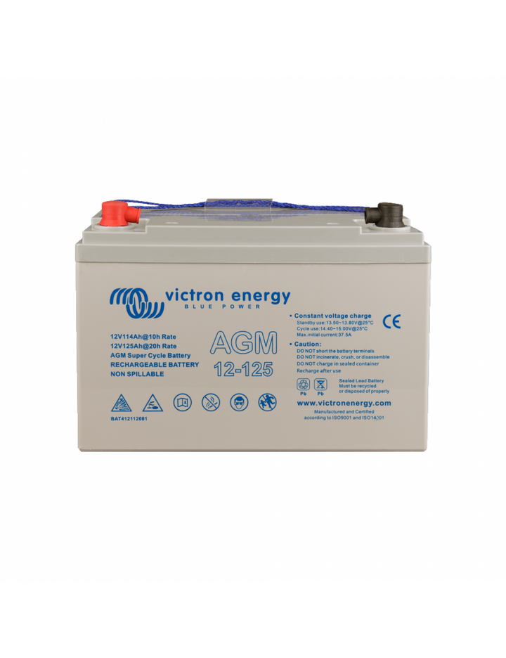 Victron Energy Batterie AGM Super Cycle M8 12 V/125 Ah